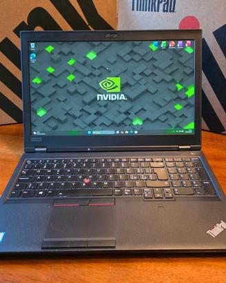 Lenovo Thinkpad P52  i7 8850H  Nvidia P3200 16/512