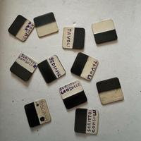 11 cavalierini vintage Zeus per schedari da uffici