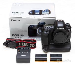 CANON EOS 5D MARK IV + BATTERY GRIP - ECCELLENTE!!