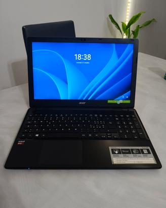 Notebook Acer E5-551 AMD A10 con SSD Windows 11 