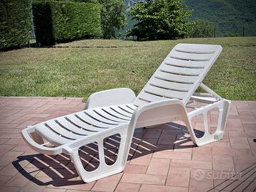 Lettini prendisole regolabili e impilabili