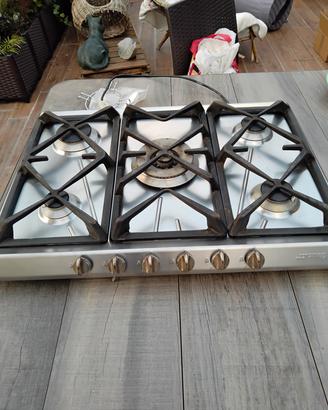 Piano a Gas 6 fuochi Smeg