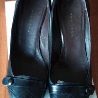 Decollete nere in pelle marilena