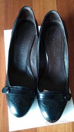 Decollete nere in pelle marilena