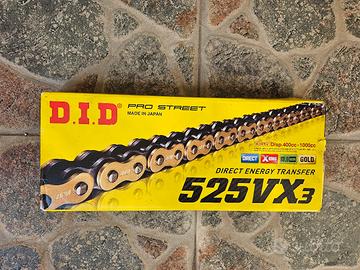 Catena DID 525VX3 Gold Pro Street 110 ZB