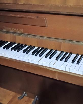 Pianoforte Verticale Zimmerman con sgabello