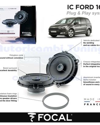 IC FORD 165 FOCAL POSTERIORI PER FORD GALAXY KUGA