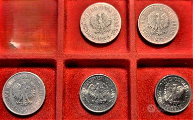 POLONIA 3 MONETE DA 50 GROSZY E 2 DA 20 GROSZY