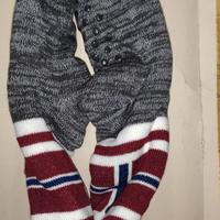 Calzettoni lunghi con bandiera Norvegia