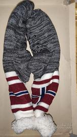 Calzettoni lunghi con bandiera Norvegia