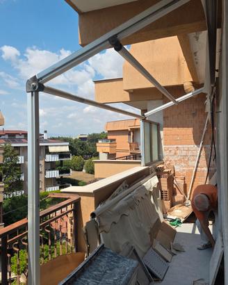 struttura tenda da giardino 