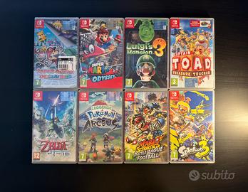 Nintendo Switch - Lotto giochi originali