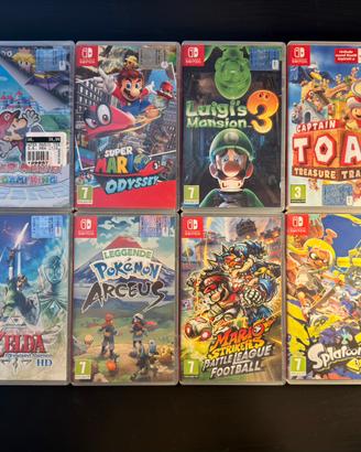 Nintendo Switch - Lotto giochi originali