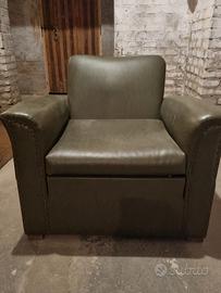 vintage poltrona letto anni 40