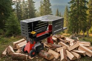 Spaccalegna spinta 7 Tonn. motore elettrico 220 V