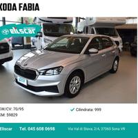 SKODA Fabia 1.0 TSI EVO 95 CV