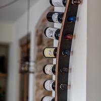 Portabottiglie da parete singolo