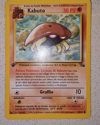 Originale Kabuto prima edizione Fossil FO 50 / 62 