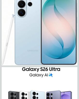 SAMSUNG S26 ULTRA 512 NUOVO GARANZIA