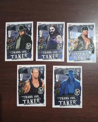 Undertaker Cards Wrestling WWE Thank You Taker