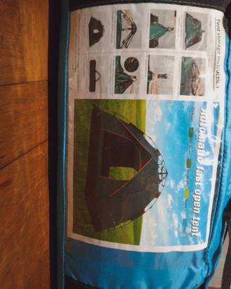 Tenda da campeggio nuova