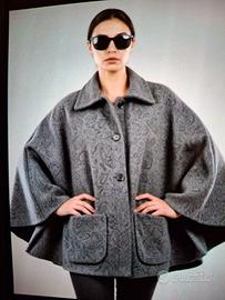 Mantella e Gonna di lana cotta grigia tg. 46