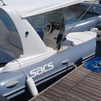 Sacs 590 con evinrude 150 e carrello satellite