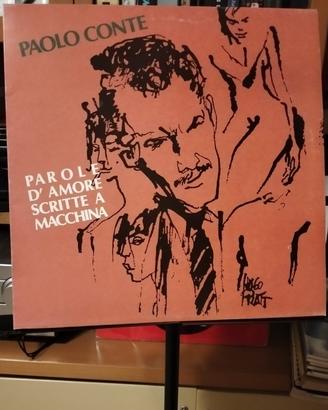 LP Paolo Conte - Parole d'amore scritte a macchina