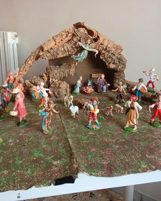 Presepe completo anni 70 80 grotta prezzo lire