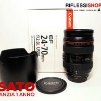 USATO CANON EF 24-70MM F/2.8 L USM (con difetto)