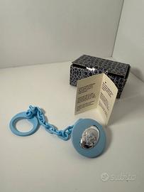 Catenella porta ciuccio in argento