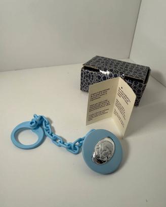 Catenella porta ciuccio in argento
