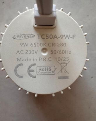  Faretto LED COB Universo TC50A 9W 6500K funzionan