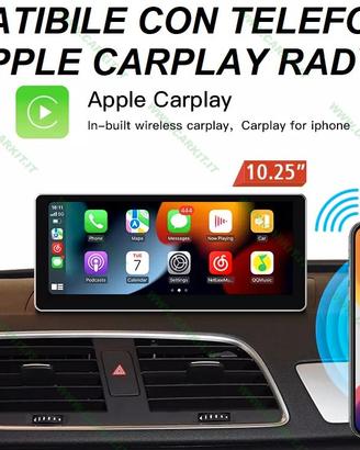 Cartablet audi q3 10.25 android ios 2011 2018