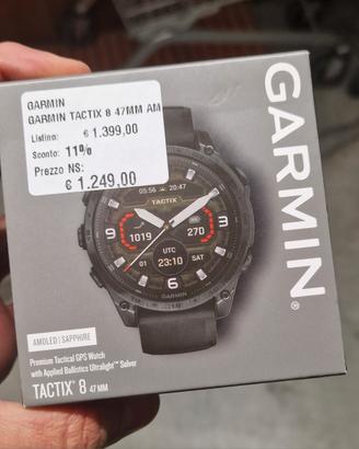 Garmin Tactix 8 47mm AMOLED Black