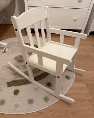 Sedia a dondolo per bimbi