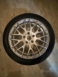 Cerchio bmw da 17 con gomma