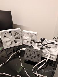 4 ventole NZXT RGB + controller