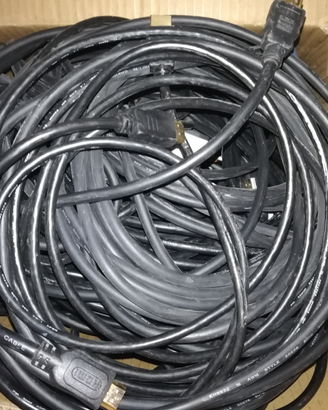 Stock 20 Cavi HDMI Usati Funzionanti 5/10 mt