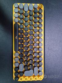 Set Logitech POP Keys gialla + Mouse POP + Custodi