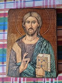 Quadro Icona sacra nostro signore Gesù Cristo