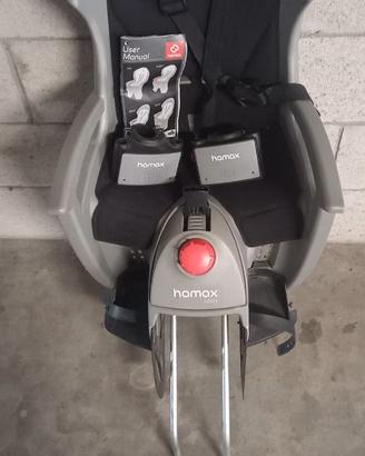 Hamax Siesta Seggiolino Post. Bimbi + 2 supporti