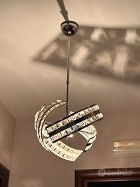 Lampada metallo e vetro