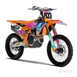 Ktm FREQUENCY ORANGE Kit Grafiche