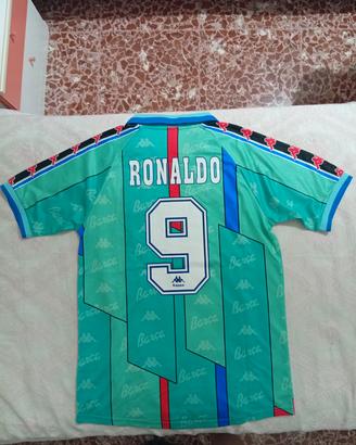 maglia barcellona  taglia S ronaldo 1996/1997