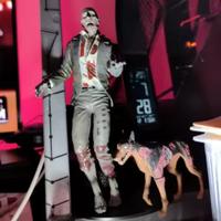 action figure Zombie.   -Resident Evil 