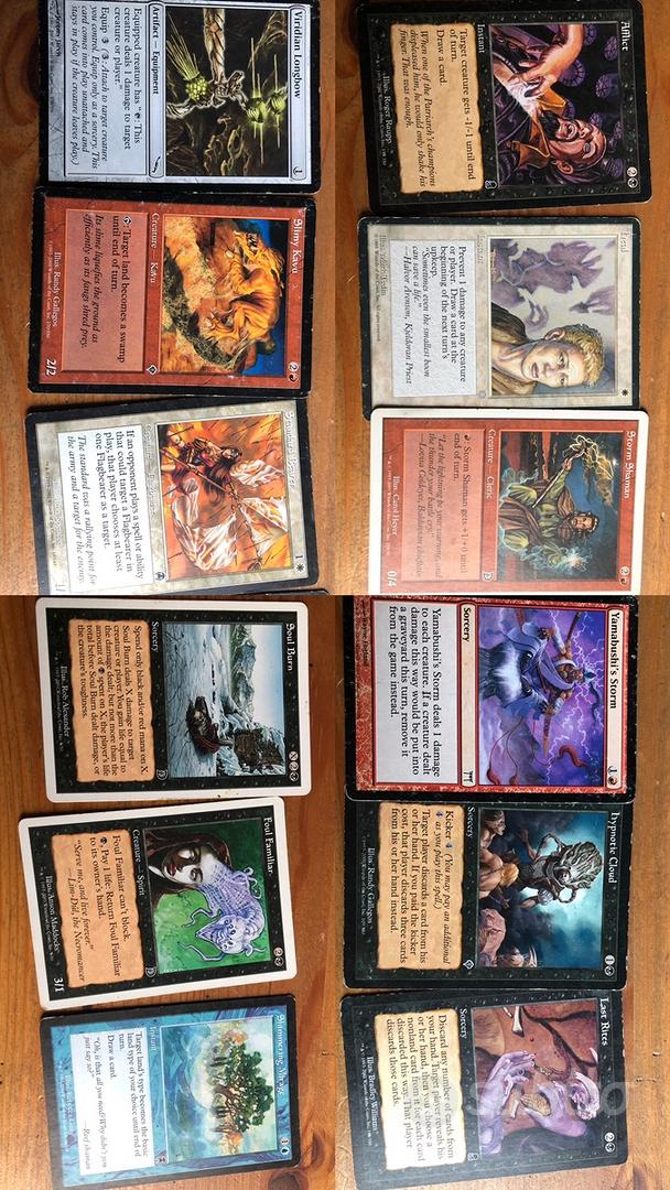 Carte di Magic The Gathering gioco da tavola - Collezionismo In vendita a  Treviso