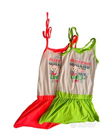 Abiti da spiaggia bimba 8-10 anni