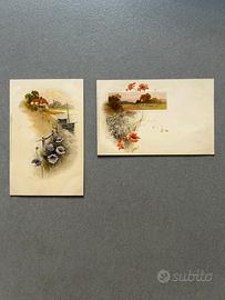 Cartoline floreali d’epoca inizio 900