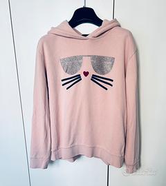 Felpa con cappuccio Karl Lagerfeld taglia L